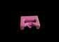 분홍색 알루미늄 산화물 세라믹 털실 가이드는 직물 기계장치 세라믹 부속에서 적용합니다