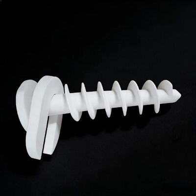 밀도 3.75 ~ 3.9 g/cm³ 알루미나 세라믹, 포아송 비 0.25, 절삭 공구 및 전자 기판에 적합