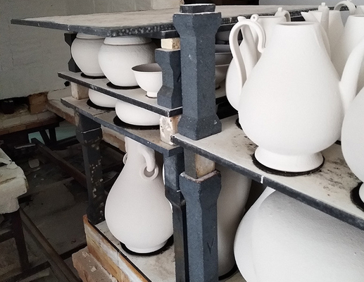 높은 내구성 및 부드러운 가장자리를 가진 평면 실리콘 탄화물 kiln shelves