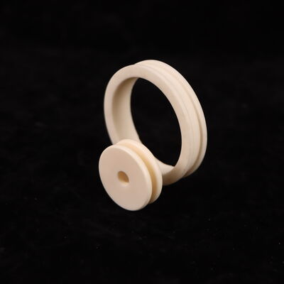 굴절 강도 200 ~ 400 MPa 알루미나 세라믹 다이렉트릭 강도 18 ~ 20 KV / mm 고강도 세라믹 부품