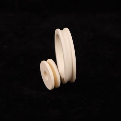 굴절 강도 200 ~ 400 MPa 알루미나 세라믹 다이렉트릭 강도 18 ~ 20 KV / mm 고강도 세라믹 부품