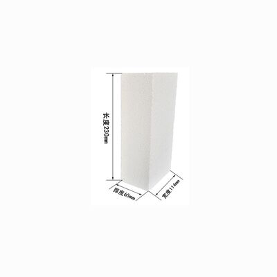 온도 1000-1550 섭씨 산업용 내화 벽돌, 높은 내마모성 및 단열 설계