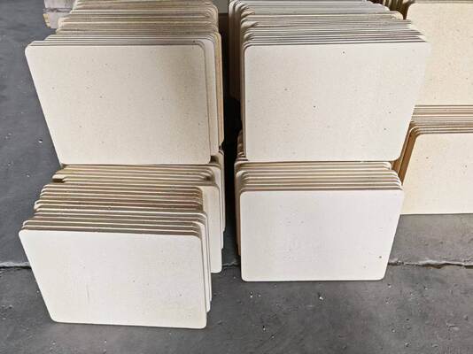 유료화되지 않은 코르디에라이트 멀라이트 오븐 선반 부드러운 가장자리 열 스트레스 하에서 장기적인 오븐 선반 성능을 위해 최적화