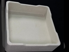 고온 분쇄 강도> 35MPA의 부드럽고 평평한 불소연 오븐 가구