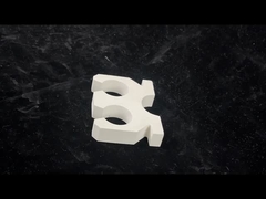 1500도 이상 알루미나 세라믹 디스크 오븐 가열을 위한 고온 저항성